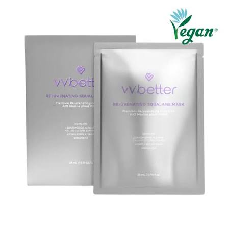 VVBETTER Rejuvenating Squalane Mask — 28 ml × 5 Sheets